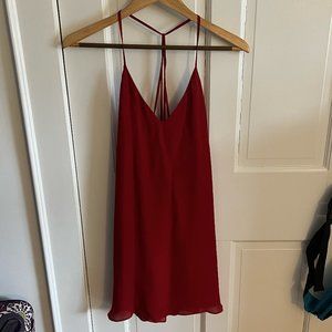 Alice + Olivia Silk Chiffon Slip Dress - Size 6